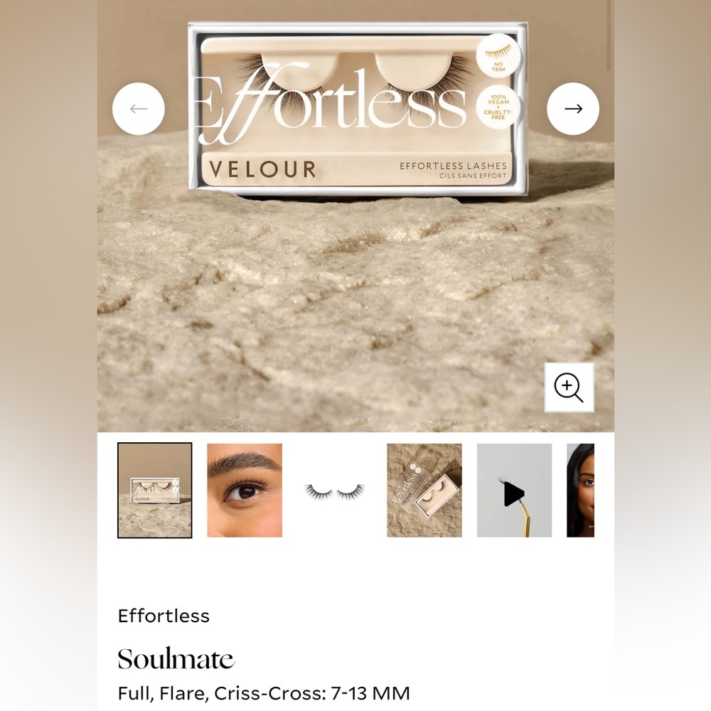 Velour Effortless Lashes, Style Soulmate